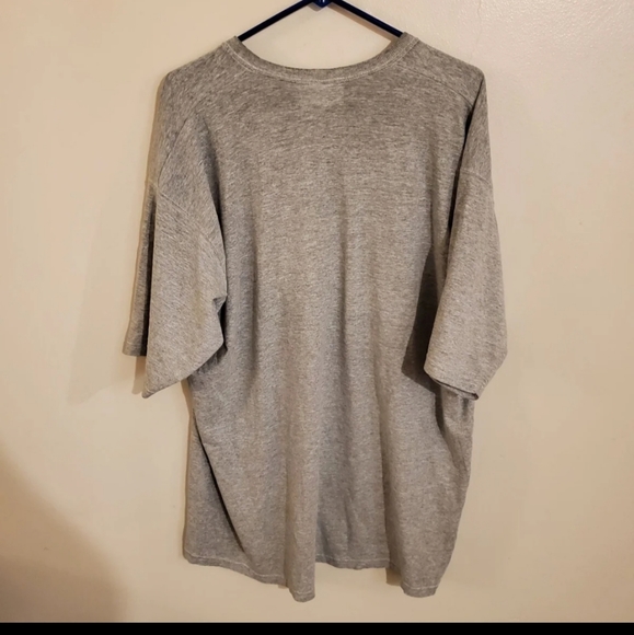 Vintage mens 80s 90s y2k Nike t-shirt gray xxl - Picture 4 of 5